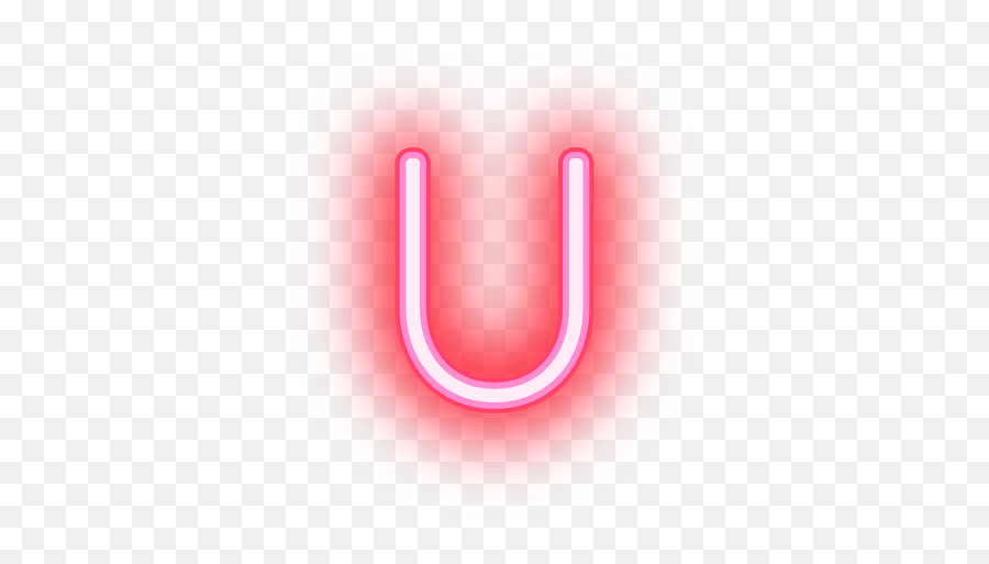 Transparent U Alphabet U0026 Png Clipart Free - U Neon Png,Alphabet Png