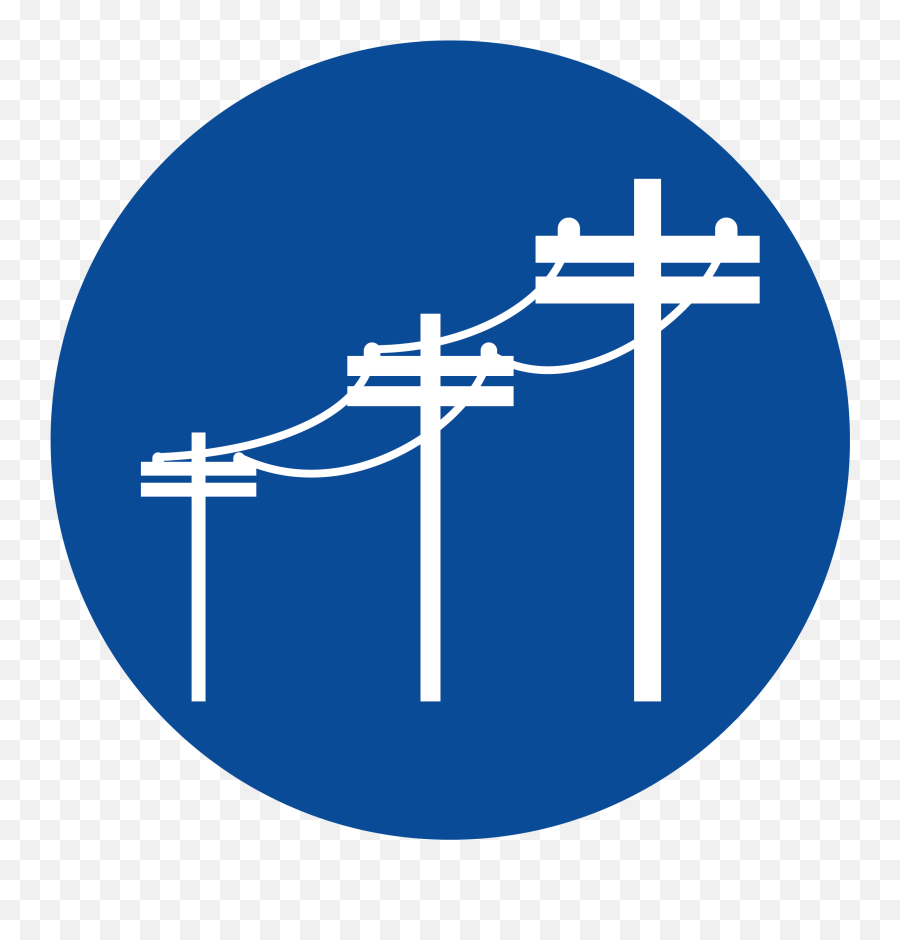 Power Quality Webinar - Energy Control Systems Electric Pole With Black Background Png,Power Supply Icon