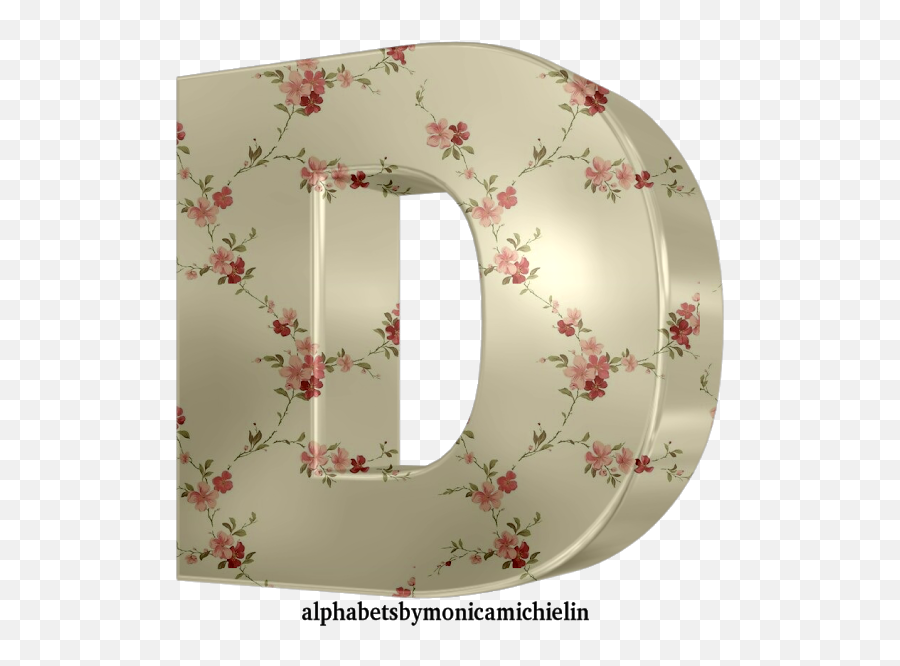 Monica Michielin Alfabetos Pastel Roses Alphabet Seamless - Decorative Png,Wreath Icon Greek