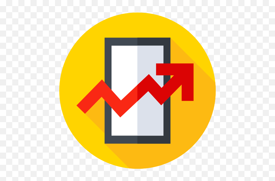 Growth Chart - Free Marketing Icons Vertical Png,Grpah Icon Circle