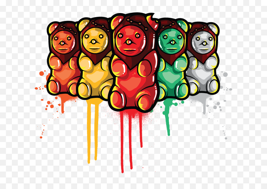 Gummy Bear Png Image With No Background - Cartoon,Gummy Bear Png