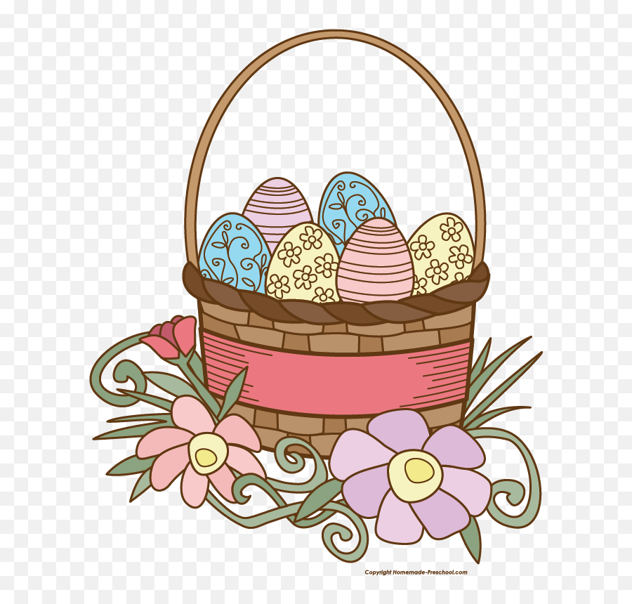 Clipart Png Easter Basket - Free Clip Art Easter Basket,Easter Basket Transparent
