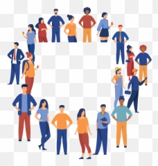 Physician 360 Online Consults And Treatment - People Standing Together Vector png