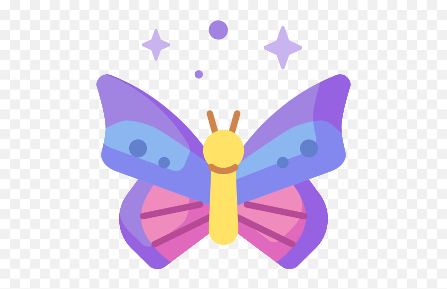 Butterfly - Free Animals Icons Girly Png,Pink Butterfly Icon