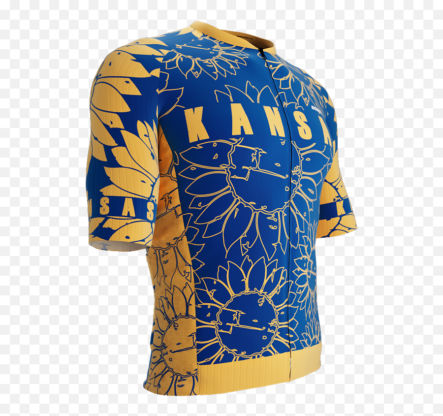 Scudopro Pro - Elite Short Sleeve Cycling Jersey Kansas Usa State Icon Landmark Symbol Identity Men And Women Short Sleeve Png,Ks Icon