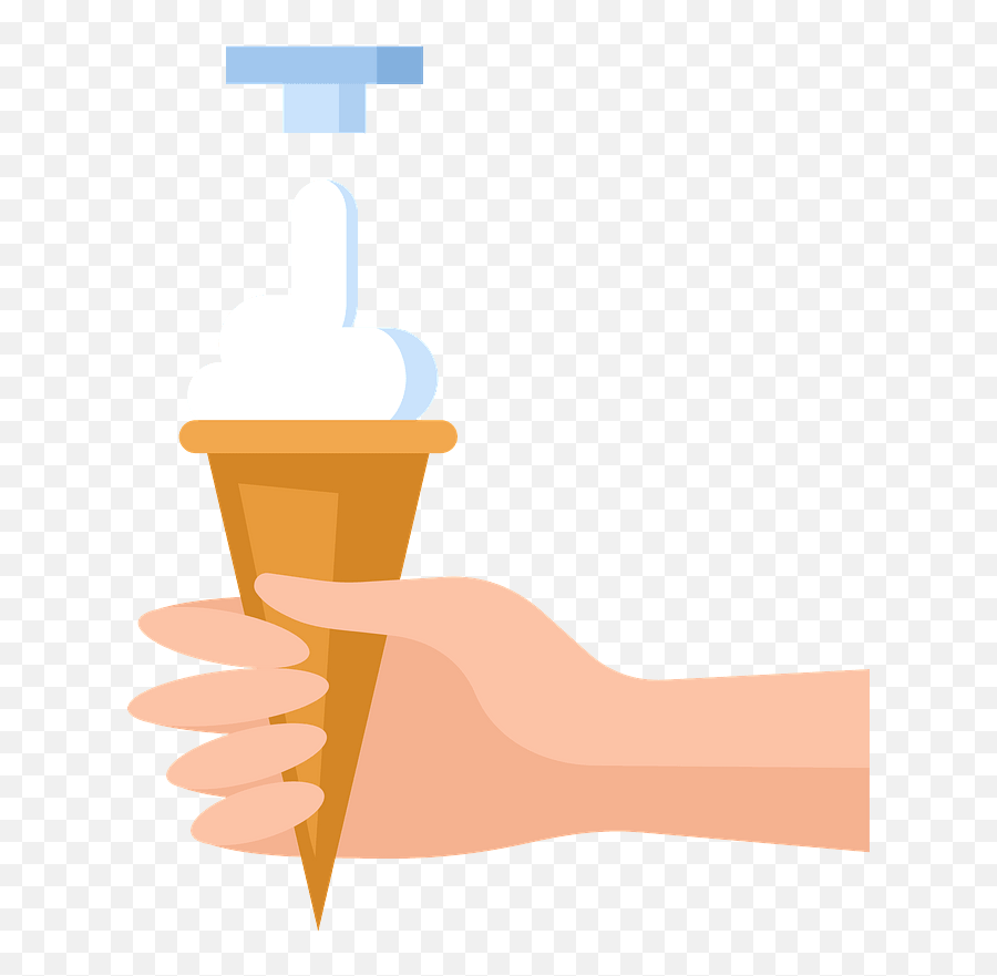Ice Cream Hand Clipart Free Download Transparent Png - Illustration,Cupped Hand Icon