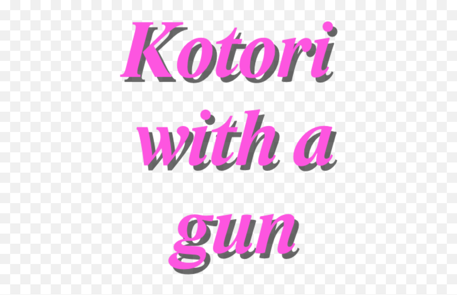 Kotori With A Gun - Steamgriddb Girly Png,Kotori Icon