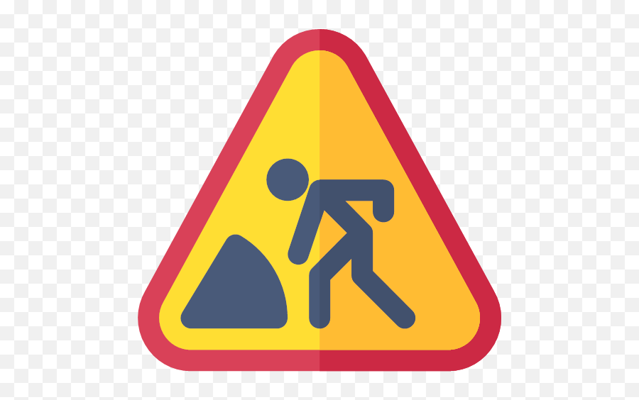 030 - Roadwork Vector Icons Free Download In Svg Png Format Traffic Signs Icon Png,Traffic Signal Icon