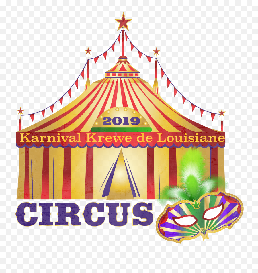 2018 - 2019 Kkdl Mardi Gras Ball U2014 Karnival Krewe De Louisiane Png,Circus Tent Icon