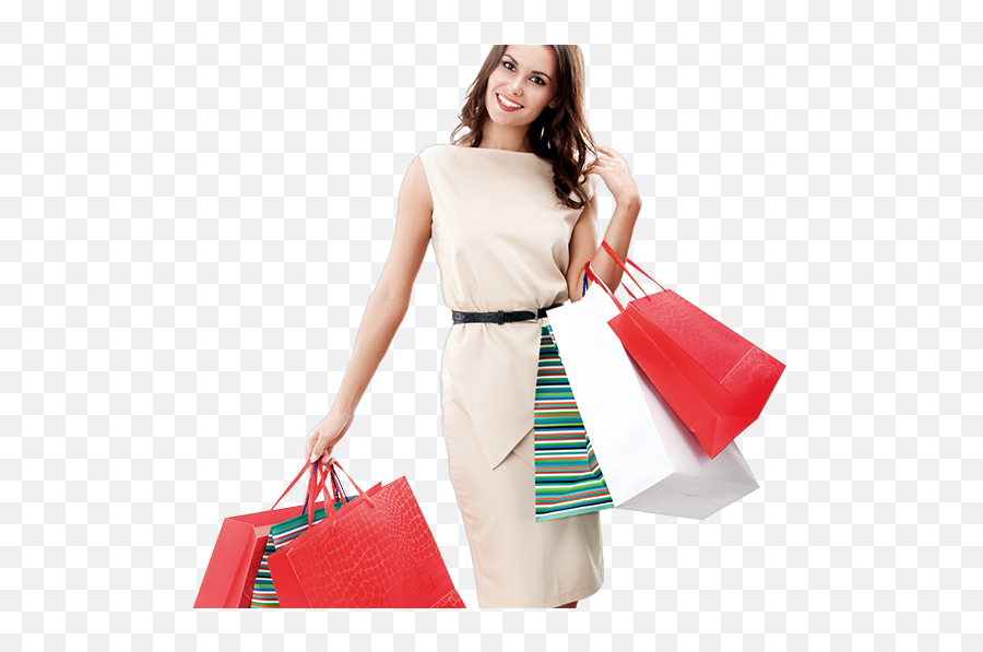 Women Shopping Hd - Woman With Shopping Bags Png,Shopping Transparent