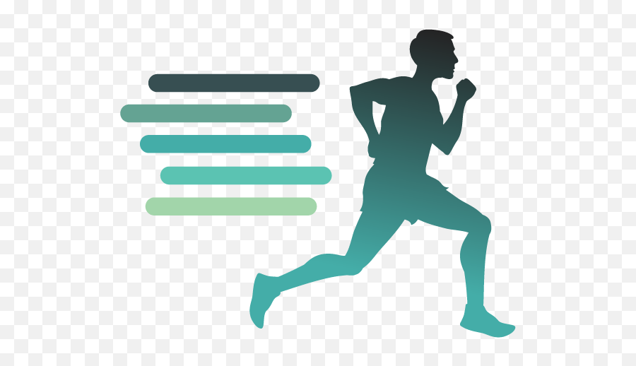 Fast Clipart Running Man Transparent Free - Colorful Man Running Png,Man Running Png