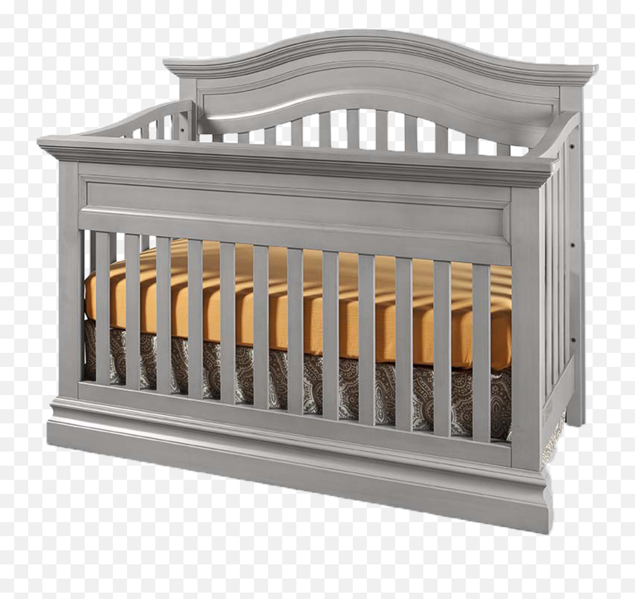 Stone Harbor Crib - Westwoodbaby Gray Crib Png,Crib Png