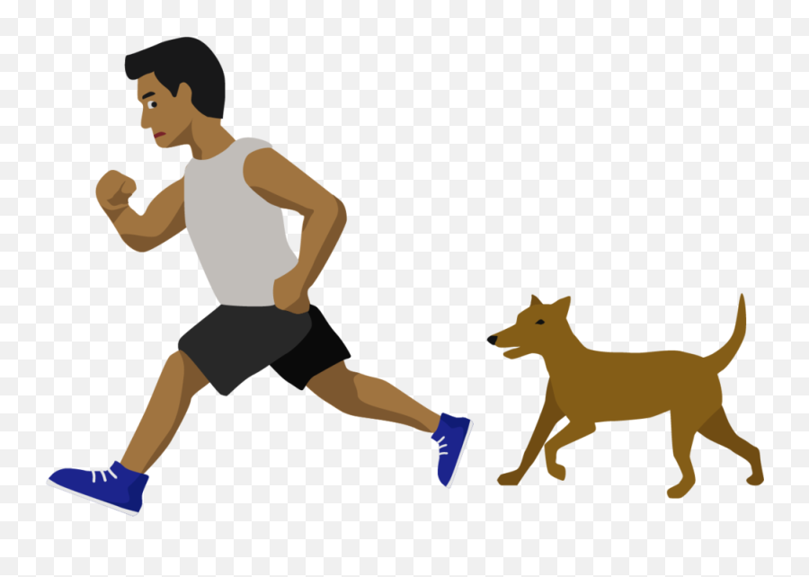 Brown Man Running Emoji - Man Running Emoji Png,Running Emoji Png