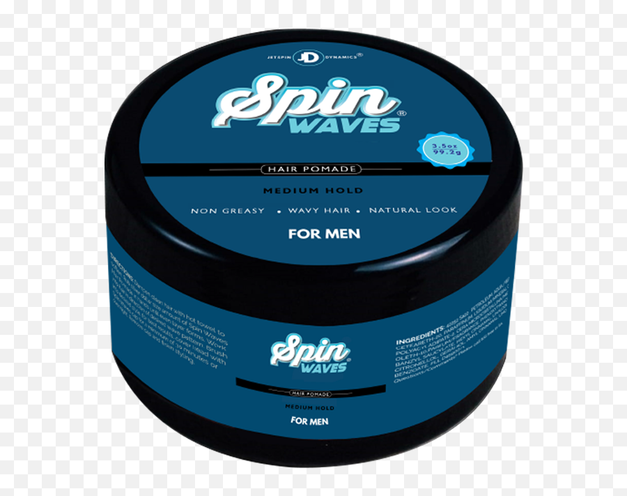 Spin Waves Hair Pomade - Packaging And Labeling Png,Waves Hair Png