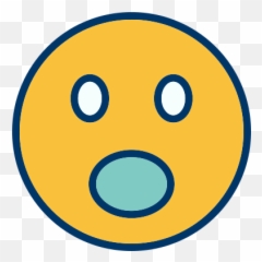 Surprised Face Emoji Png Picture 606564