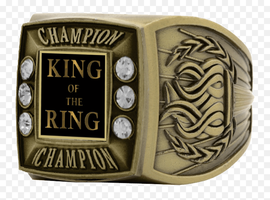 Gold Wrestling Championship Ring - K2 Awards And Apparel Championship Ring Png,Wrestling Ring Png