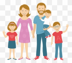 Family Cartoon Png - Png Image With Transparent Background Cartoon Family