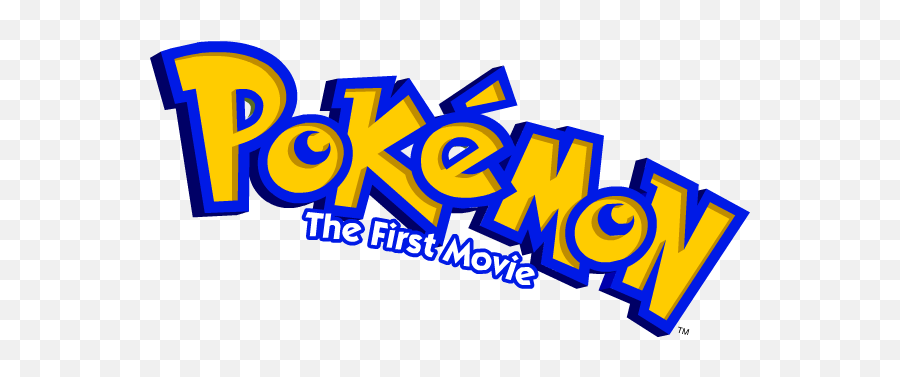 Pikachu - Pokemon The First Movie Title Png,Pokemon Logo Transparent
