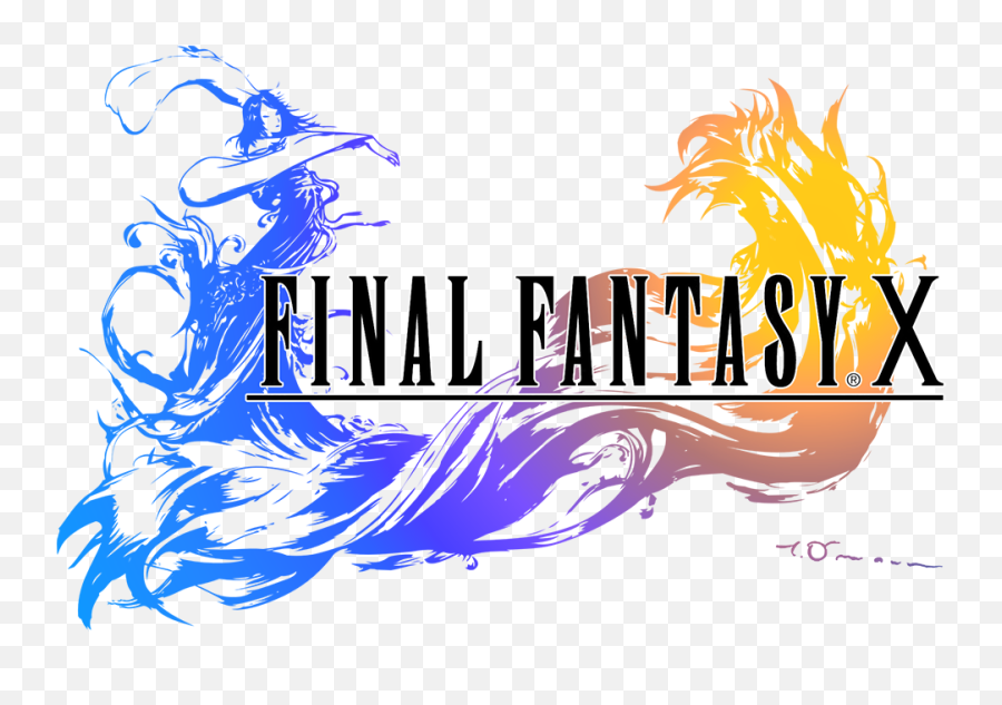 Download Final Fantasy X Logo Png - Final Fantasy X Logo Final Fantasy X Logo,Final Fantasy Logo Png