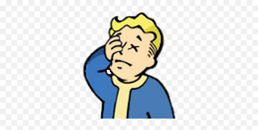 Sacks Xxus Twitter - Fallout 3 Png,Face Palm Png