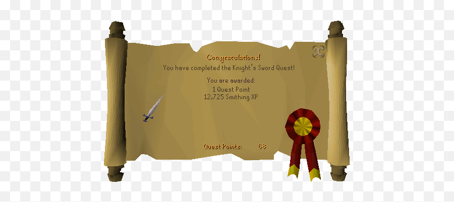 Osrs Knightu0027s Sword The - Runescape Guide Runehq Cooks Assistant Osrs Png,Knight Sword Png