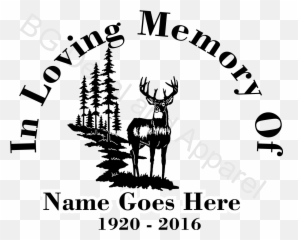Loving Memory Of Deer - Decals png
