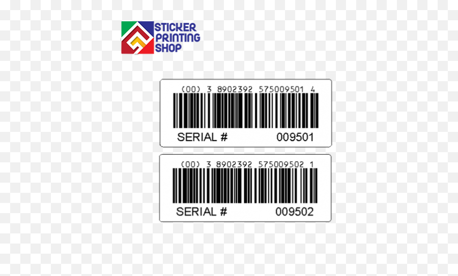 Barcode Labels Printed - Product Barcode And Serial Number Png,Barcode Transparent