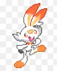 Sprites Scorbunbun Pokécharms - Cartoon png