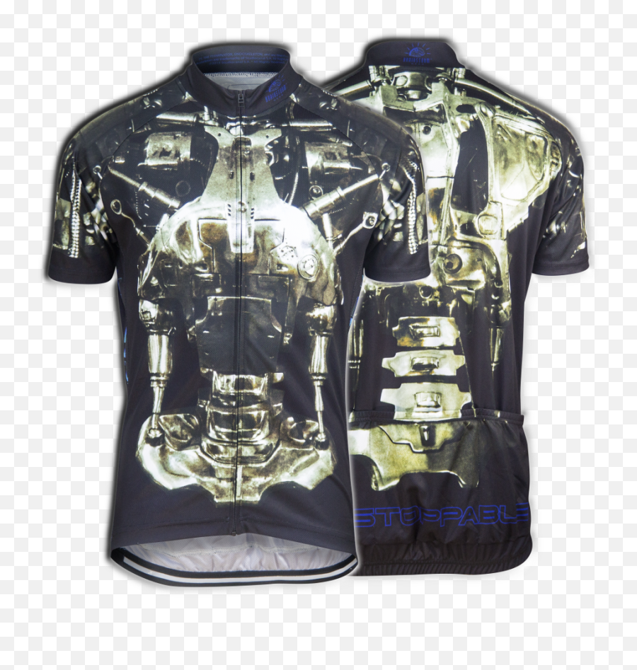 Download Hd The Terminator Transparent Png Image - Nicepngcom Active Shirt,Terminator Png