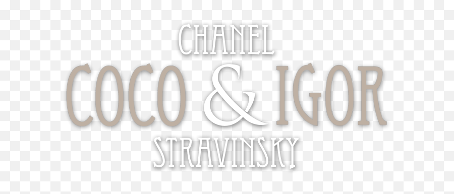 Coco Chanel U0026 Igor Stravinsky Movie Fanart Fanarttv - Calligraphy Png,Coco Chanel Logo Png