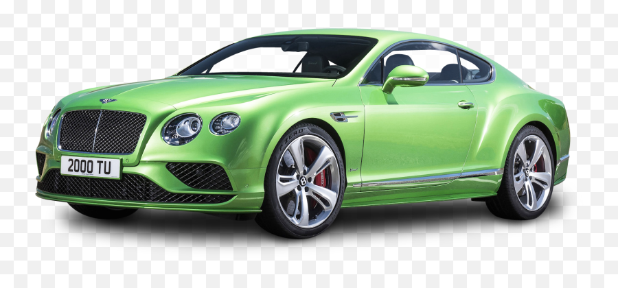 Bentley Continental Gt4 Car Png Image - Bentley Continental Gt 2015 Green,Green Car Png