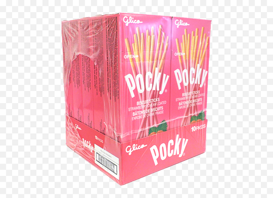 Pocky Pretzel Strawberry U2013 Afod Ltd - Carton Png,Pocky Png