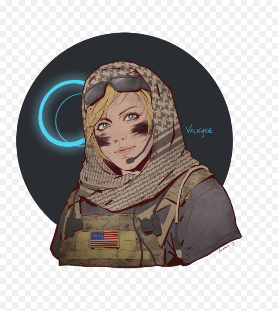 Rainbow Six Siege Art Image By Isabelle F - Valkyrie R6 Fanart Png,Rainbow Six Siege Transparent