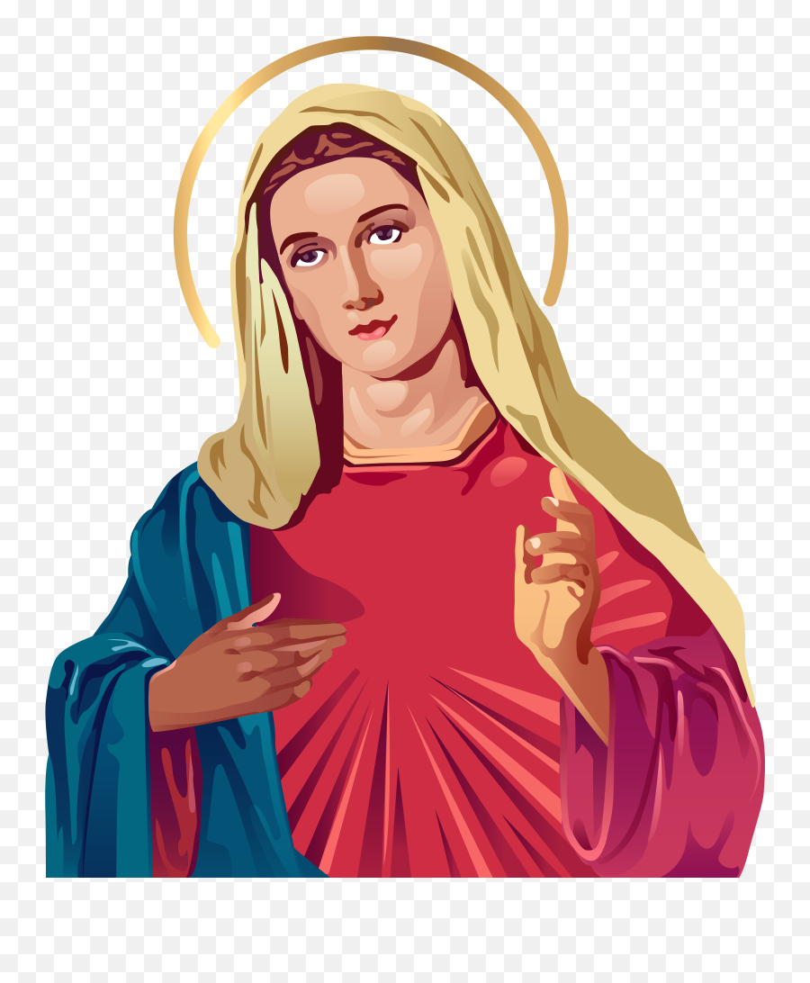 Library Of Mary Jesus Mother Graphic Freeuse Download Png - Clipart Mama Mary Png,Mother Png