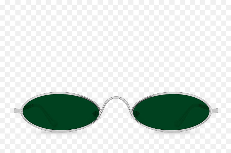 Alonso Silver Oval Sunglasses - Oval Png,Shades Png