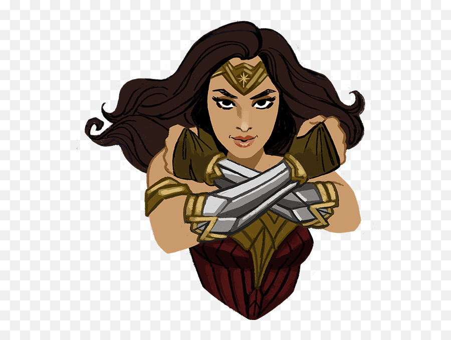 Wonder Woman Wonderwoman Sticker By Erin Karanikola - Wonder Woman Stickers Png,Wonder Woman Transparent Background