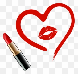 Lipstick Png - Heart Png