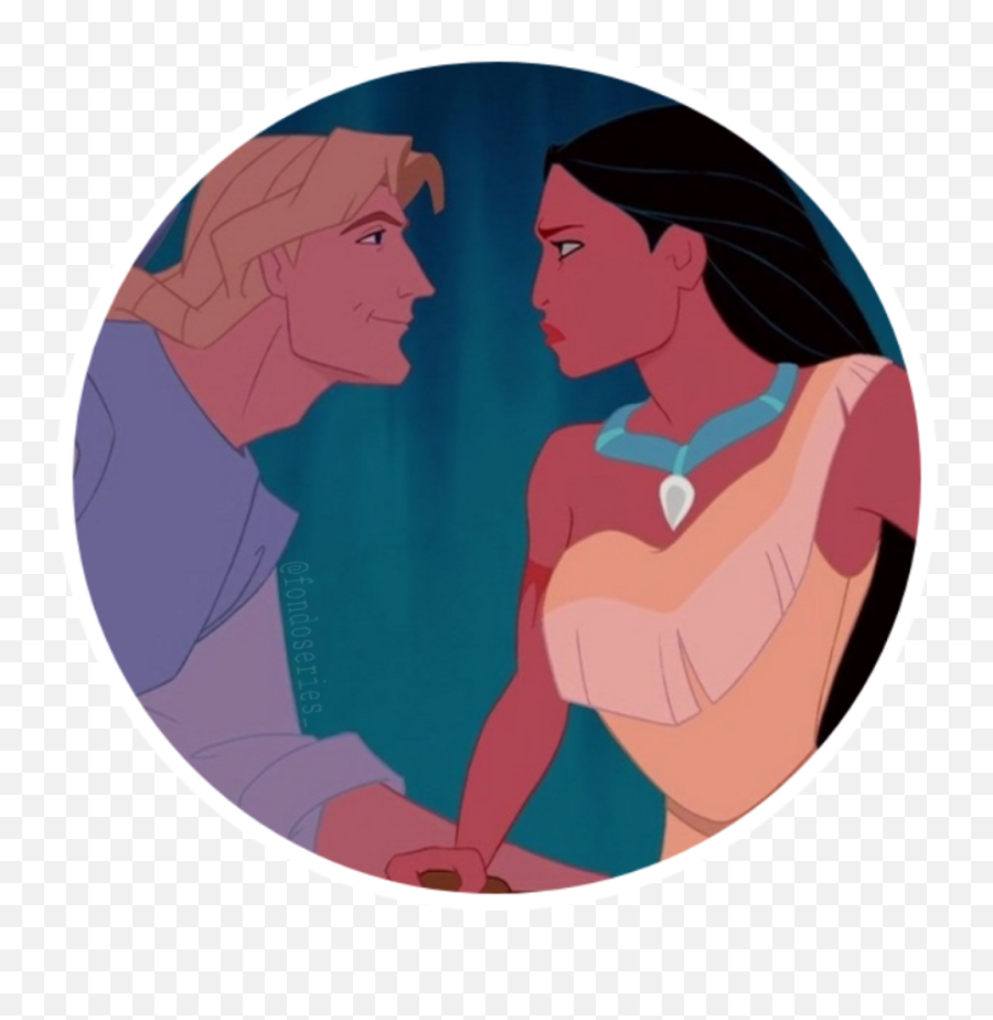 Pocahontas And John Smith - Pocahontas Y John Smith Png,Pocahontas Png