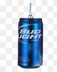 Download Budlight - Kurt Adler 434inch Light Beer Can Decoration Party png
