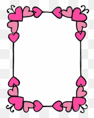 Clip Art - A4 Sheet Border Designs 2550x3300 Png Clipart