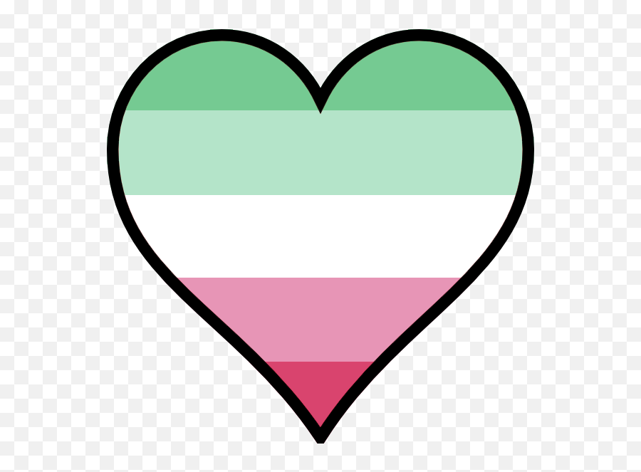 Heart Abrosexual Pride - Abrosexual Flag Heart Png,Pride Png