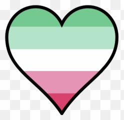 Heart Abrosexual Pride - Abrosexual Flag Heart Png,Pride Png