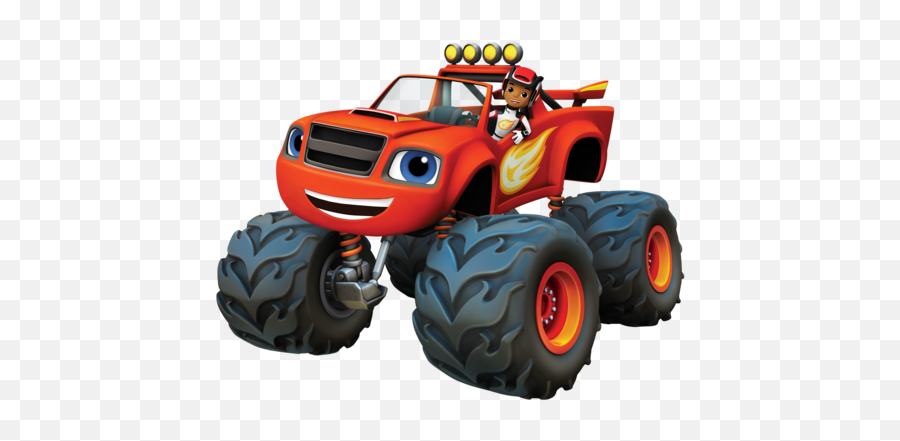 Download Hd Monster Track Jam - Blaze And The Monster Machines Png,Monster Jam Png