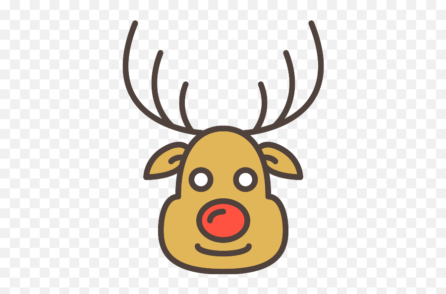 Reindeer Christmas Png Icon - Reindeer,Christmas Reindeer Png