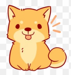 Clipcookdiarynet - Shiba Inu Clipart Chibi 5 510 X 510 Shiba Inu Cartoon Png,Shiba Inu Png
