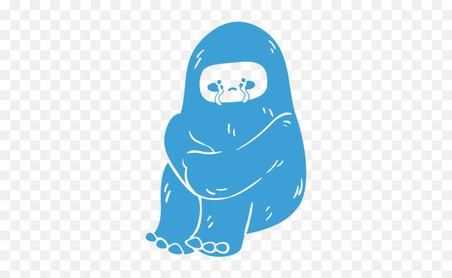 Crying Yeti Cute - Transparent Png U0026 Svg Vector File Fictional Character,Crying Png