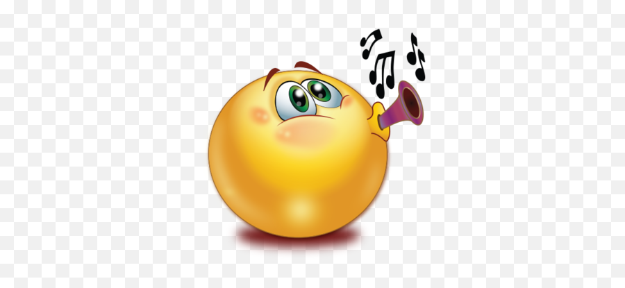 Party Whistle Emoji - Happy Emoji Images Hd Png,Party Emoji Png