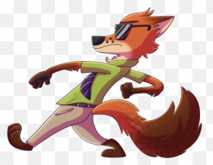 Nick Wilde Cartoon Transparent - Nick Wilde Cartoon Png,Nick Wilde Png