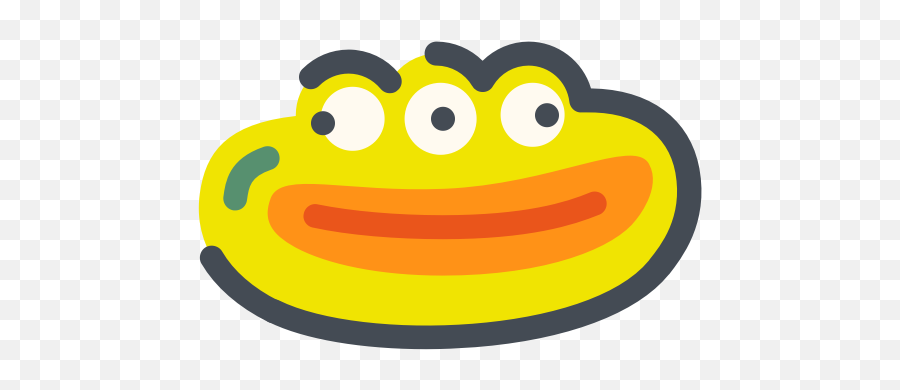 Emoji Eyes Freak Frog Three Icon - Icon Png,Emoji Eyes Png