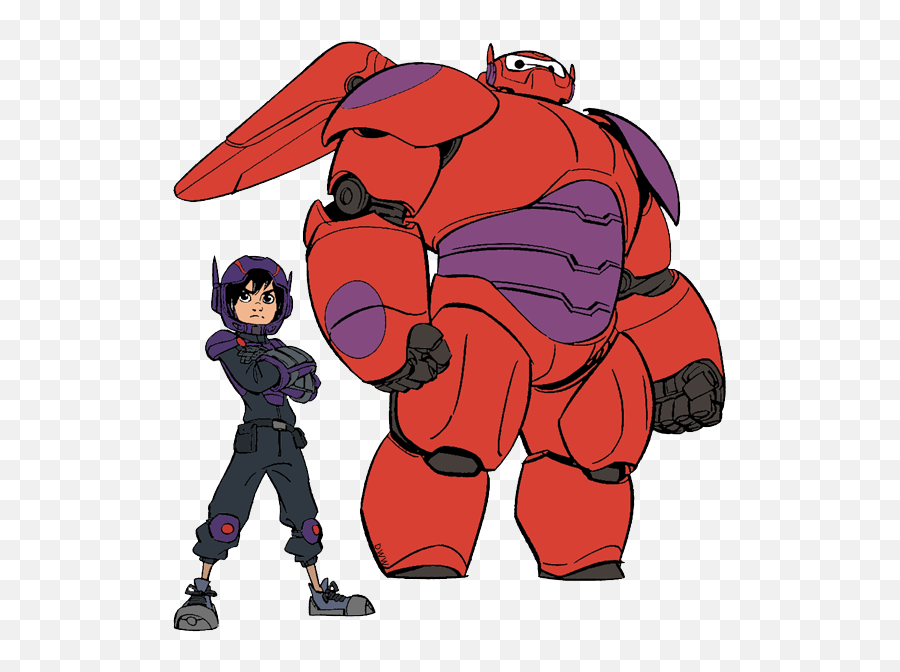 Big Hero 6 Clip Art - Big Hero 6 Hiro And Baymax Png,Baymax Png